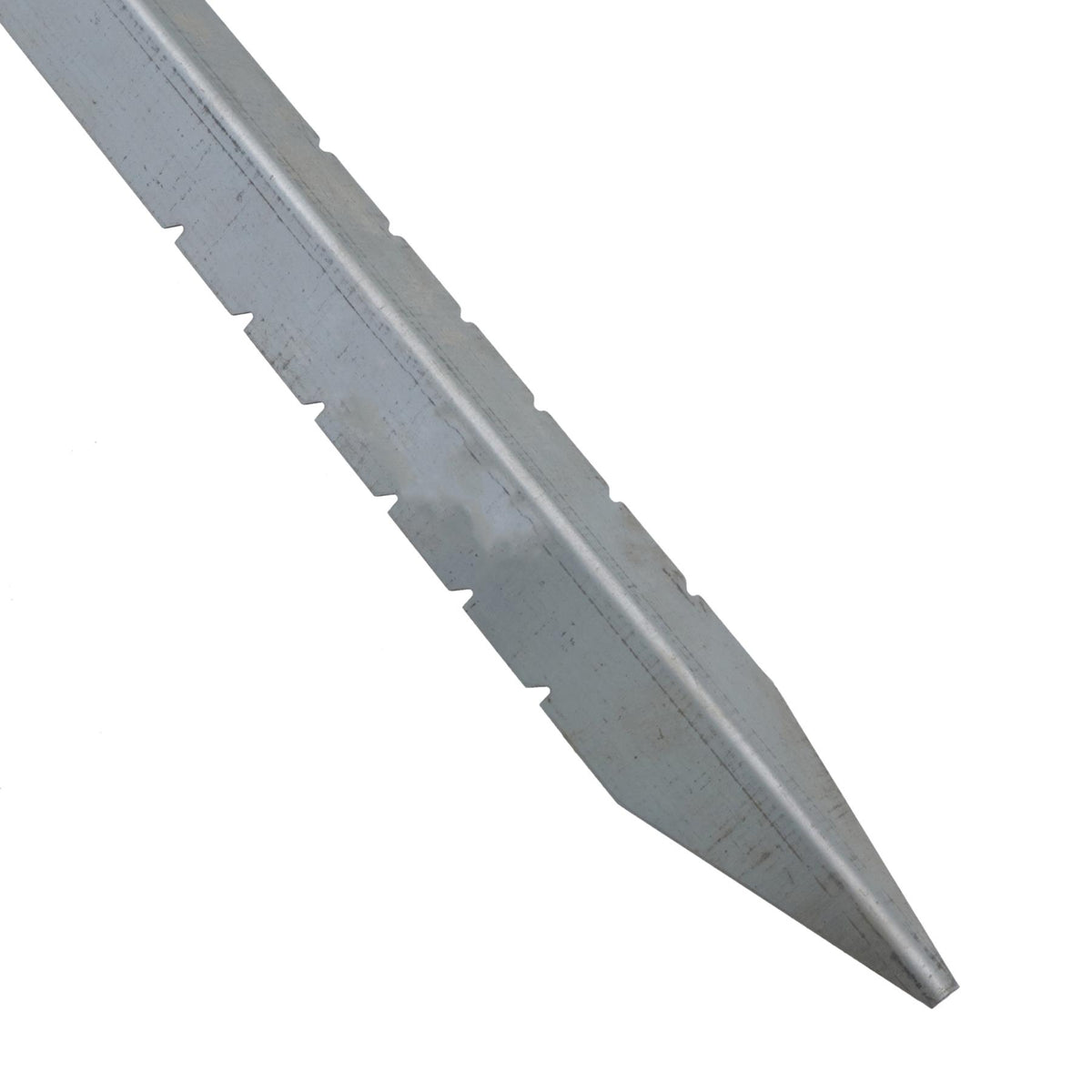Garden Triple Sleeper Straight Support Spike Stake Galvanised Steel 930mm