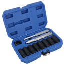 Radsicherungsmutter/-bolzen/-nabenkappen-entfernungs-/wiedereinbausatz 18-25mm 10-tlg. AT248