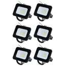 10 Watt LED Mini Floodlight Garden Lighting 800 Lumens IP65 + Mounting Bracket