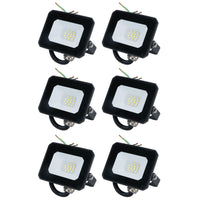 10 Watt LED Mini Floodlight Garden Lighting 800 Lumens IP65 + Mounting Bracket