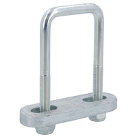 M10 U-Bolt 48mm x 100mm with Plate High Tensile for Boat Trailers