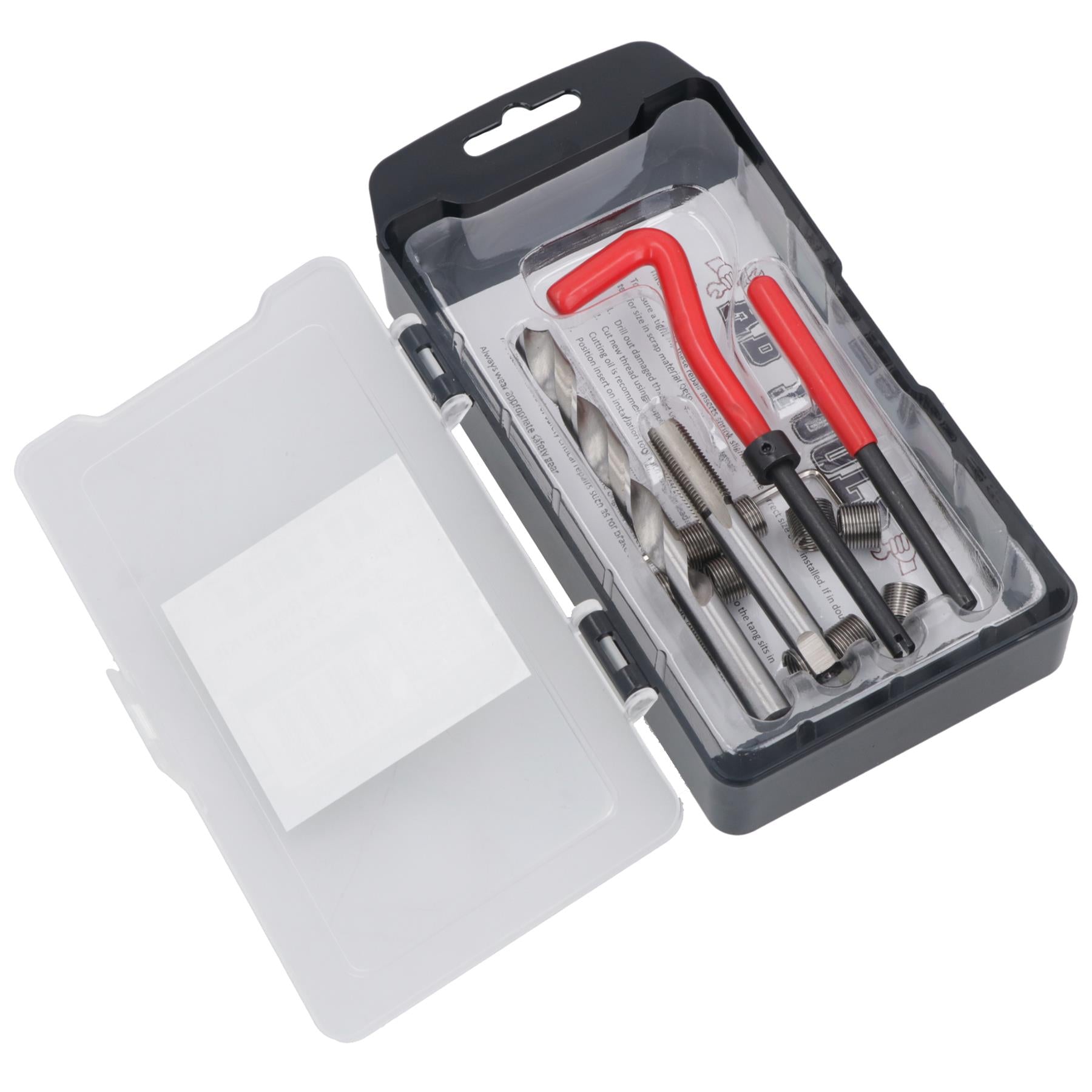 3/8” x 24 UNF Thread Repair Cutter Kit Helicoil Set for Damaged Threads 14pc