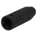 11mm 1/2" Drive Double Deep Single Hex Metric Impact Socket 6 Sided 78mm