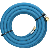 Tuyau en caoutchouc simple pour oxygène, coupe et soudage de tuyaux, 5 m, 3/8 po, BSP, gaz, bleu