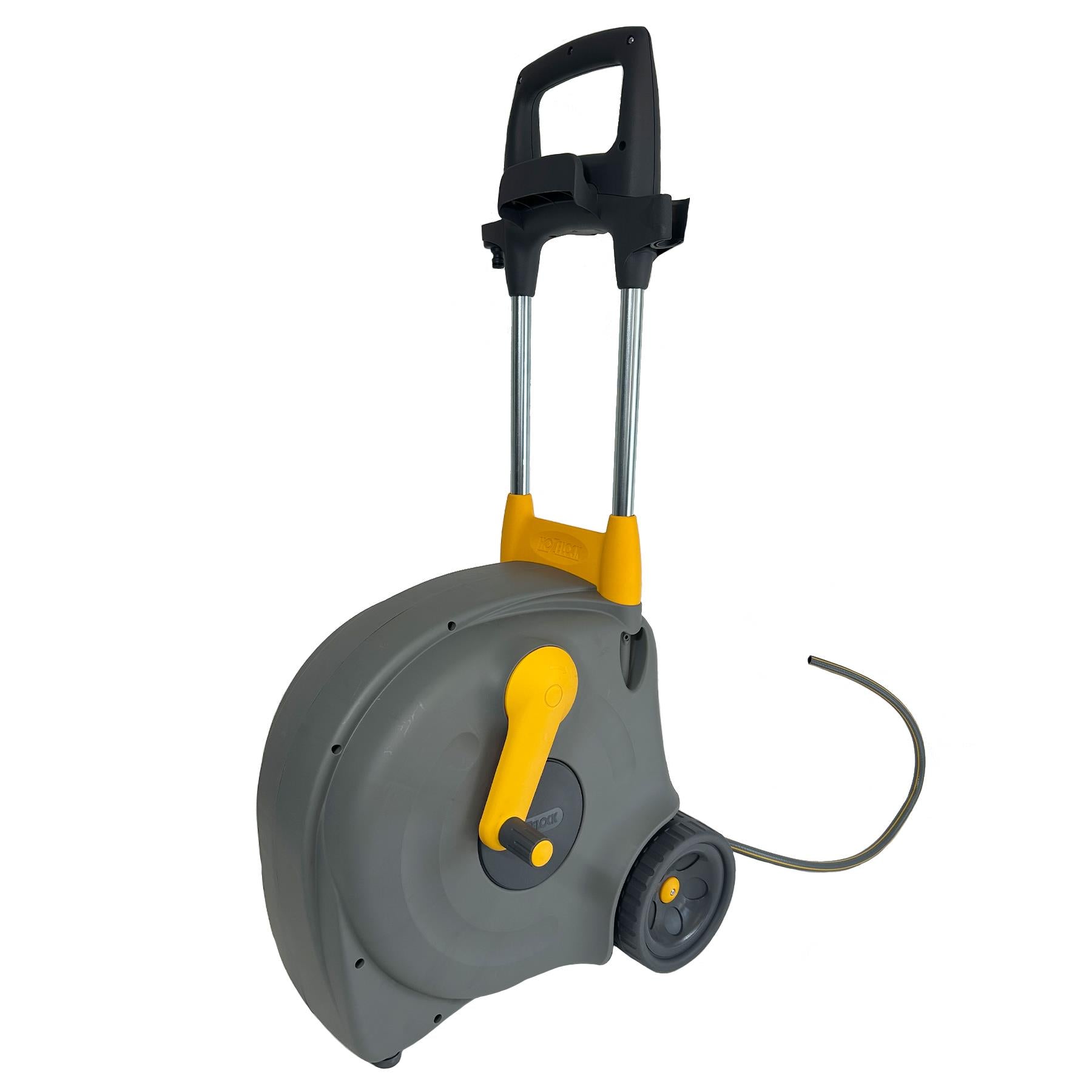 Hozelock Wheeled Fast Cart Hose Reel Garden Watering Anti Kink Hose 40 Metres