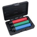 1/2in. Extra Long Metric Alloy Wheel Colour Coded Impact Sockets 17 19 21mm
