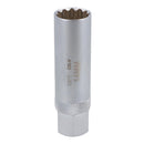 14mm Thin Wall Walled Magnetic Spark Plug Socket Remover 3/8in Drive 12PT
