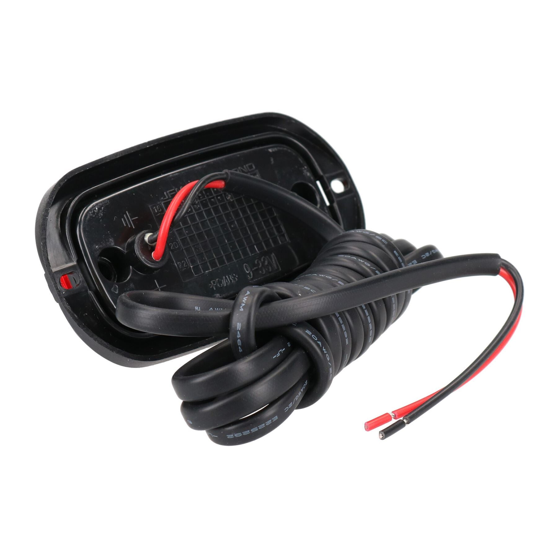 PAIRE de feux arrière à LED rouges pour remorque et caravane 12 V ou 24 V TR099