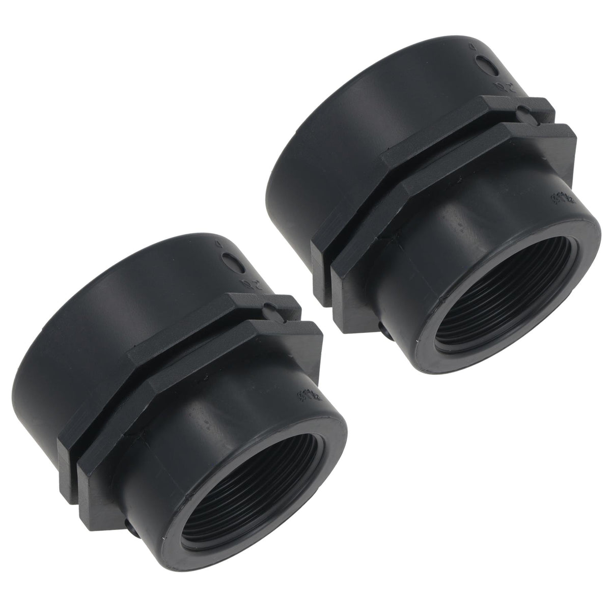 Polypropylene PP Female Threaded Pipe Reducing Socket 2in – 1-1/2in BSP