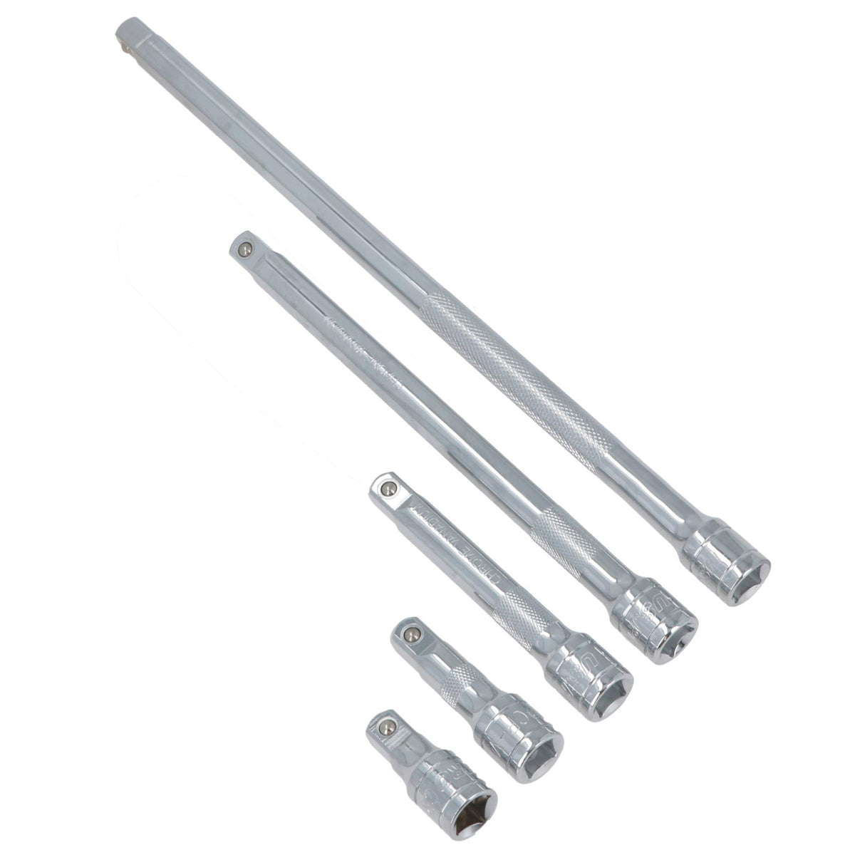 1/2"-Antriebsverlängerungssatz 50 mm - 375 mm 5-teilig von BERGEN AT104