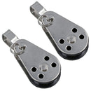 Pulley Block with Removable Pin and Bracket 26mm Diameter Stainless Steel