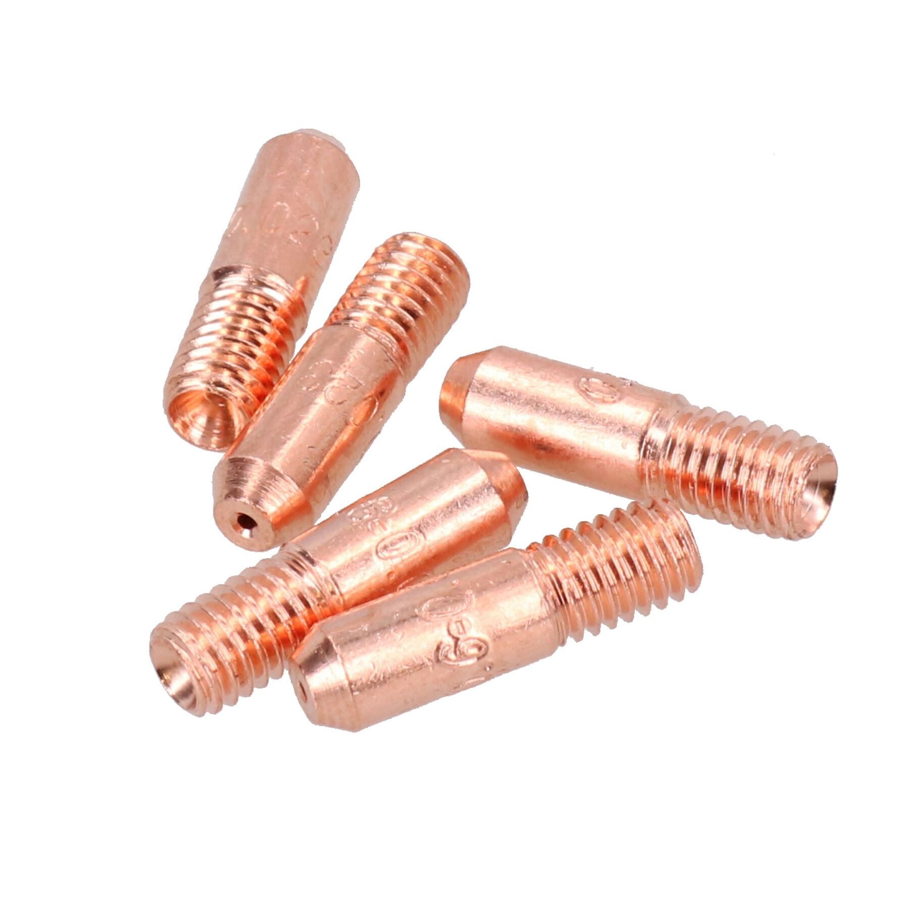 0.6 - 1.0mm Mini Contact Tips Hobby Welding Torch Welder MIG Gas M5 Thread