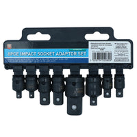 Impact Impacted Socket Adapter Adaptor Step Up Reducers 1/4" - 3/4" Drive 8pc
