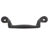 Furniture Door Pull Handle Cast Iron Cupboard Drawer Chest Shell Cup Clam