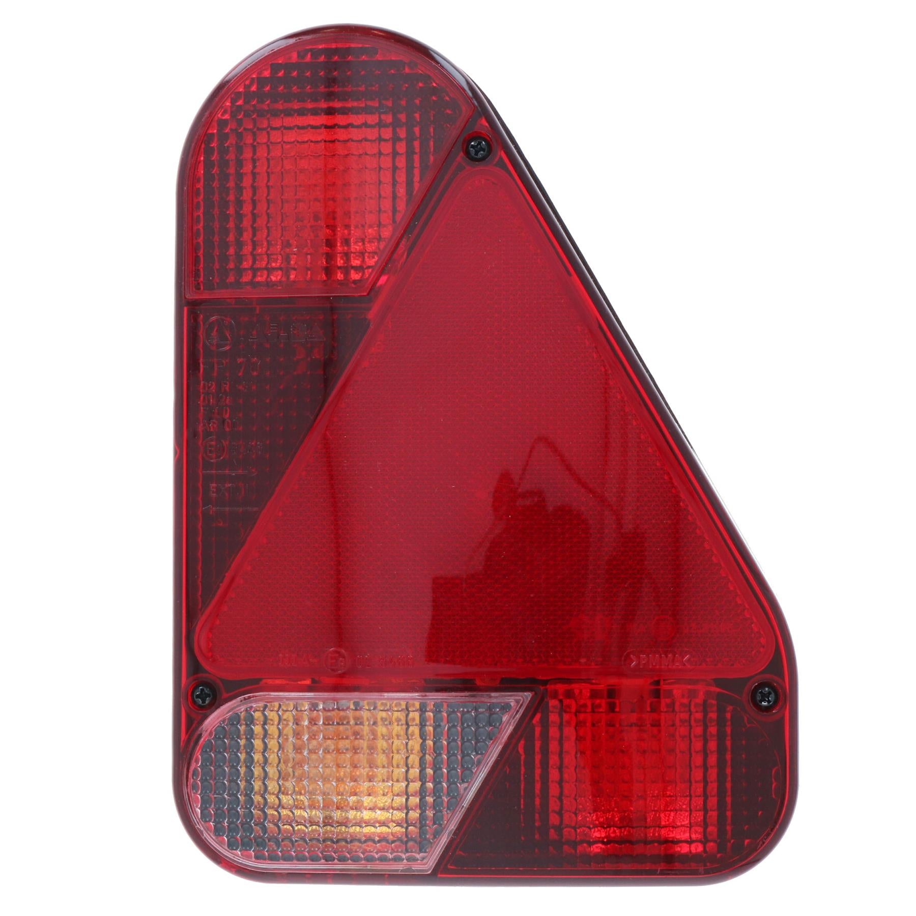 Trailer Light AJBA Right Hand with Quick Connectors Vertical Combination Lamp