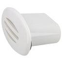 Marine Boat Horn Concealed Compact Electric 12v Flush Fit 107db White Yacht
