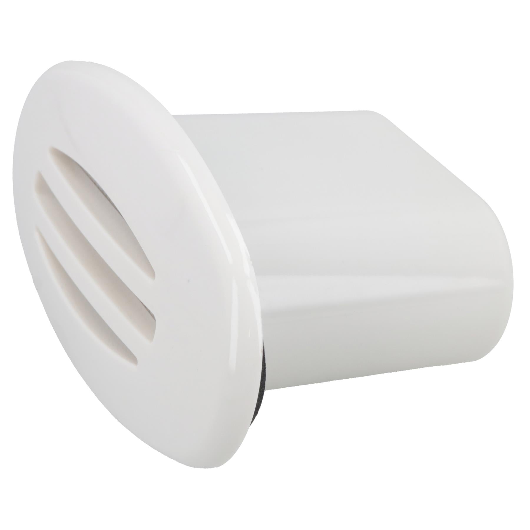 Marine Boat Horn Concealed Compact Electric 12v Flush Fit 107db White Yacht