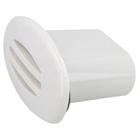 Marine Boat Horn Concealed Compact Electric 12v Flush Fit 107db White Yacht