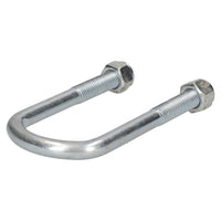 4 Twin Parabolic Leaf Spring High Tensile U Bolt Nuts For Ifor Williams Trailers