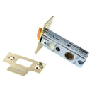 2.5" (63mm) Tubular Mortice Door Latch Brass Lock Turn Handle Sprung Catch