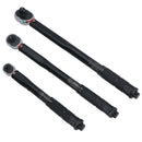 3pc Calibrated Adjustable Torque Wrench 2 - 230Nm 17 - 170ft/lbs Mixed Drive