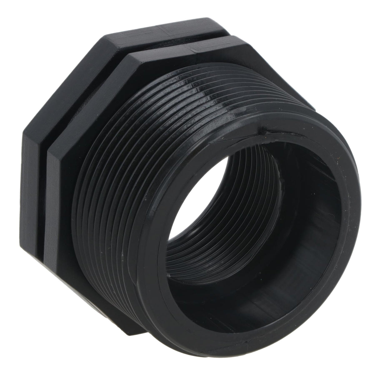 Polypropylene PP 2in – 1-1/4in Female – Male Pipe Threaded Reducing Bush
