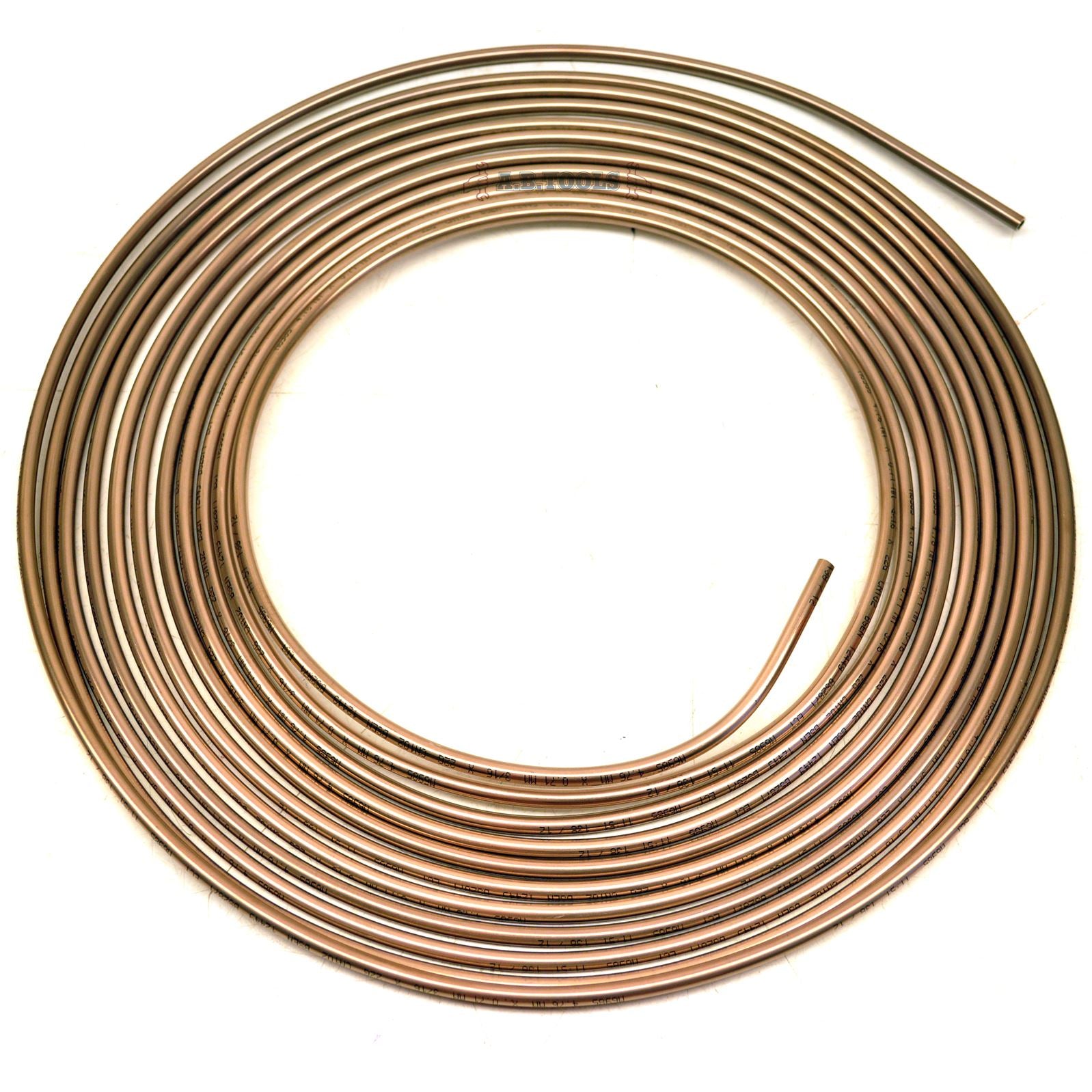 Brake Pipe Copper Nickel / Cunifier / Kunifier 7.62m Coil FL24