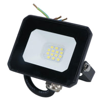 10 Watt LED Mini Floodlight Garden Lighting 800 Lumens IP65 + Mounting Bracket