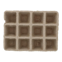 Biodegradable Seedling Starter Germination Trays Fibre Plant Pots