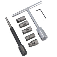 7PC diesel injector seat cutter / cleaner set Decarbonise carbon clean AT863
