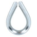 Rope Splice Thimble for 24mm Rope & Wire Spliced Boat Thimbles 316 Marine A4