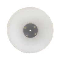 Coarse Sisal Fast Cut Buffing Polishing Mop 8" x 2" 4 Section 1st Stage Metal
