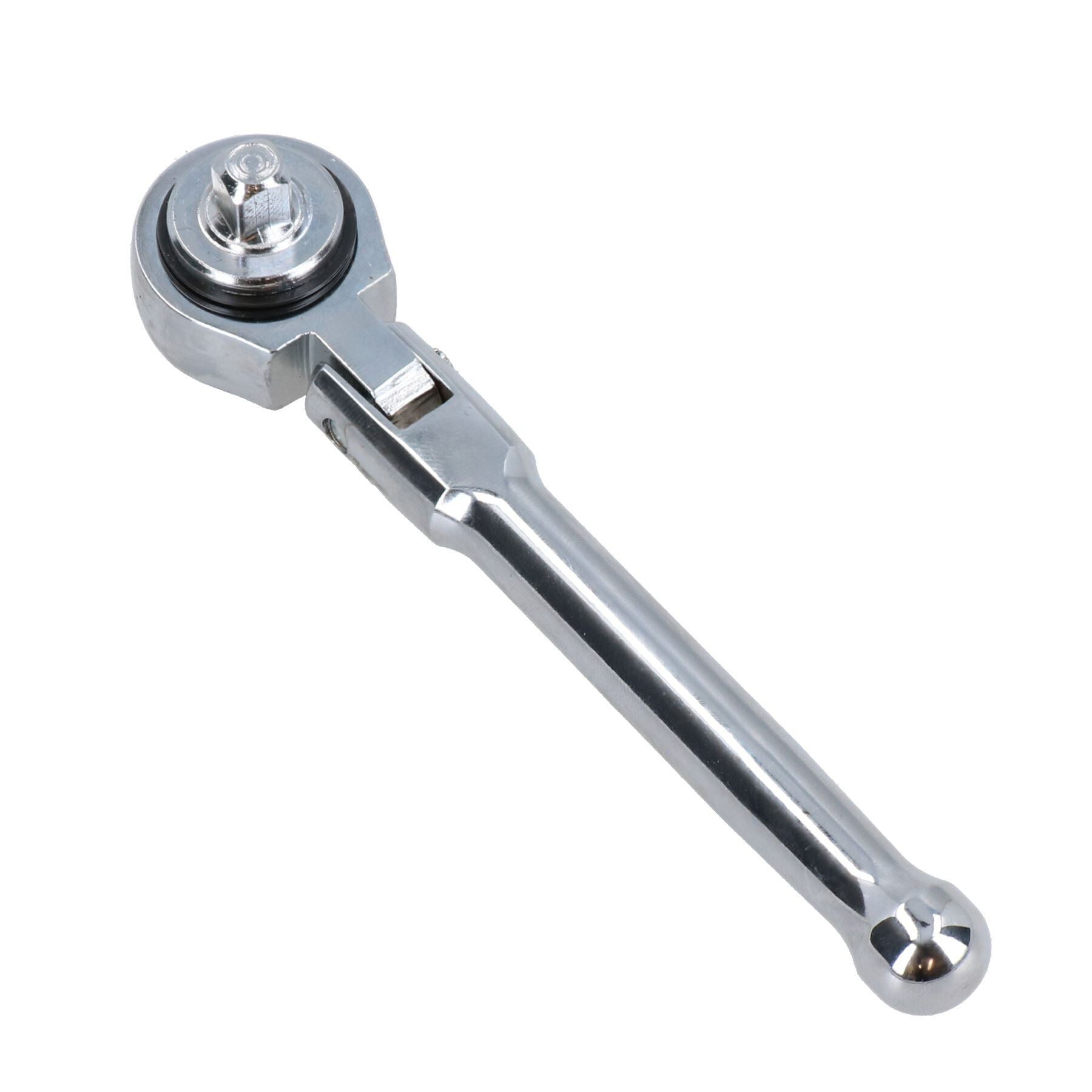 1/4" Drive Angled Offset Flexi Head Socket Ratchet