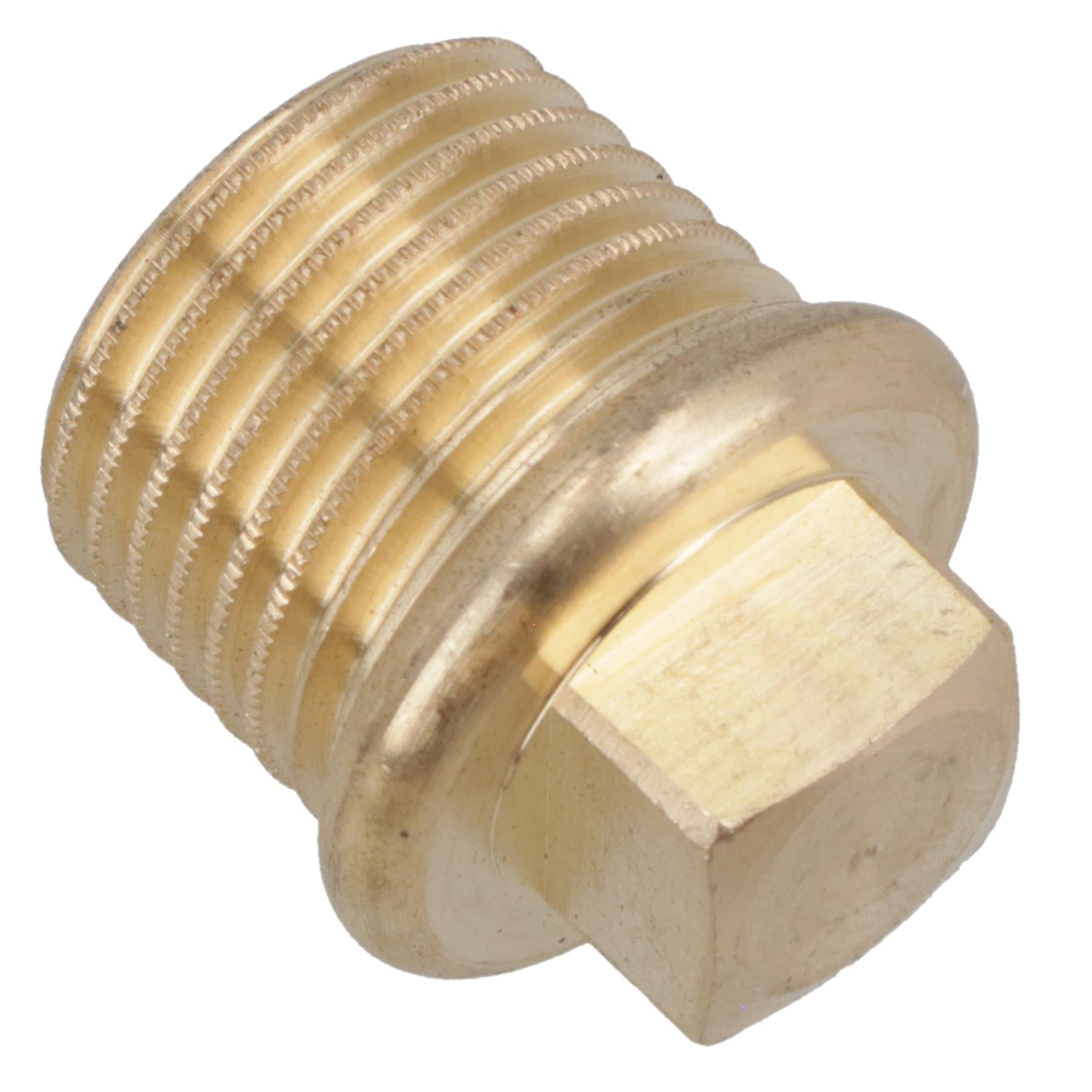 2 PACK Universal Brass Boat Drain Plug Speedboat Rib Garboard Bung Transom