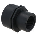 Polypropylene PP Female Threaded Pipe Reducing Socket 1-1/4in – 1in BSP