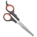 Soft Protection Fine Toothed Detangling Comb & Ear/Face Scissors For Dog Cat