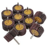 60mm 120 Grit Abrasive Flap Wheel Discs Sanding Rust Removal 6mm Shank