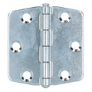 Polished Butterfly Door Hinge Stainless Steel 75mm x 73mm 316 Marine Cabin