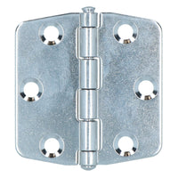 Polished Butterfly Door Hinge Stainless Steel 75mm x 73mm 316 Marine Cabin