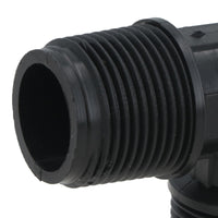 Polypropylene PP 3/4in BSP Male Threaded 90° Tee Piece Equal Tees