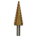 Small & Medium HSS Step Cone Drill Titanium Hole Twist Cutter Circle TE125_TE126