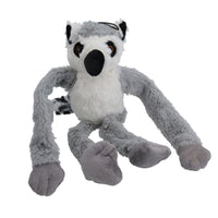 Swinger Lemur, weiches Plüsch, quietschendes Knisterspielzeug für Hunde, Spielspielzeug für Zuhause, Geschenk für Hunde