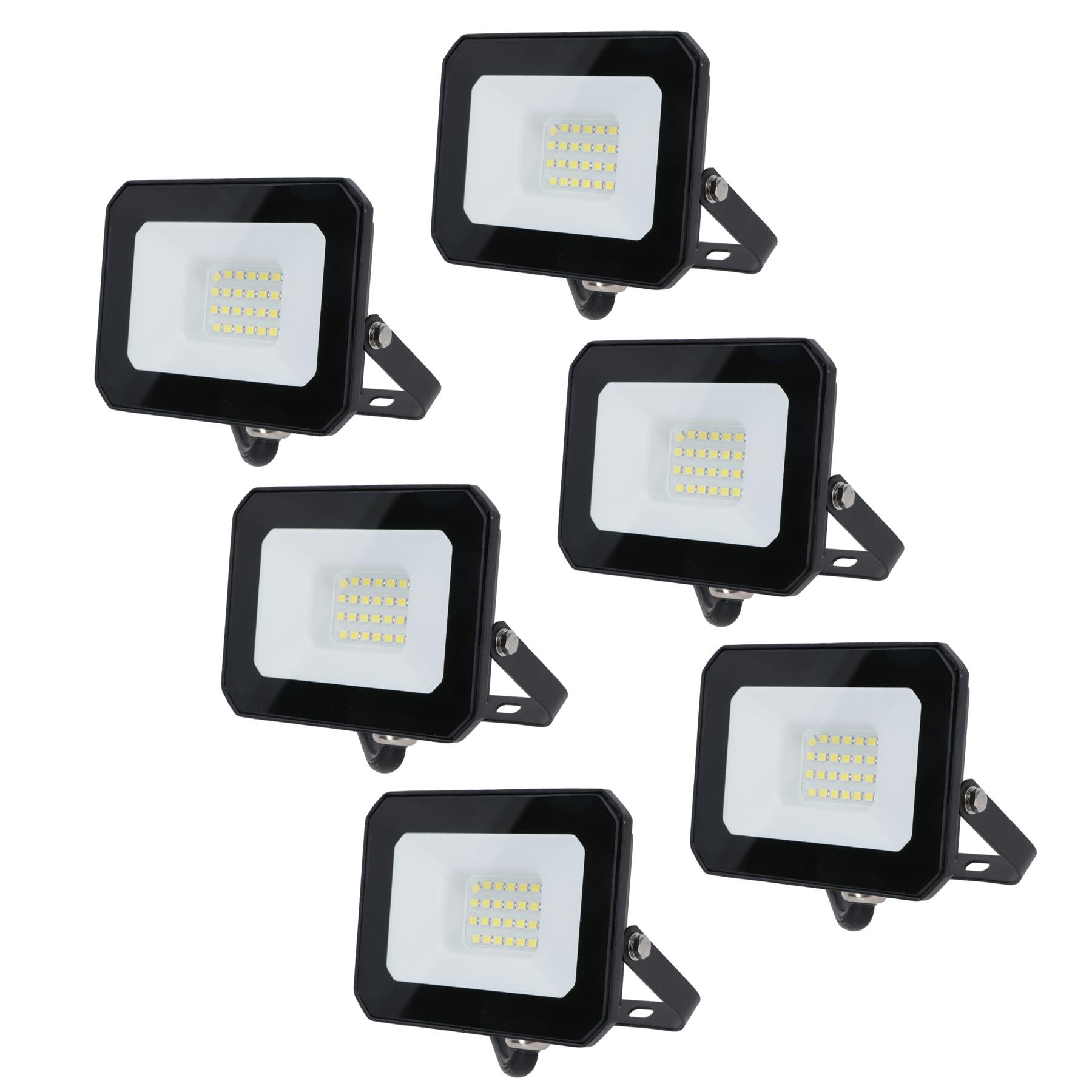 20 Watt LED Mini Floodlight Garden Lighting 1600 Lumens IP65 + Bracket