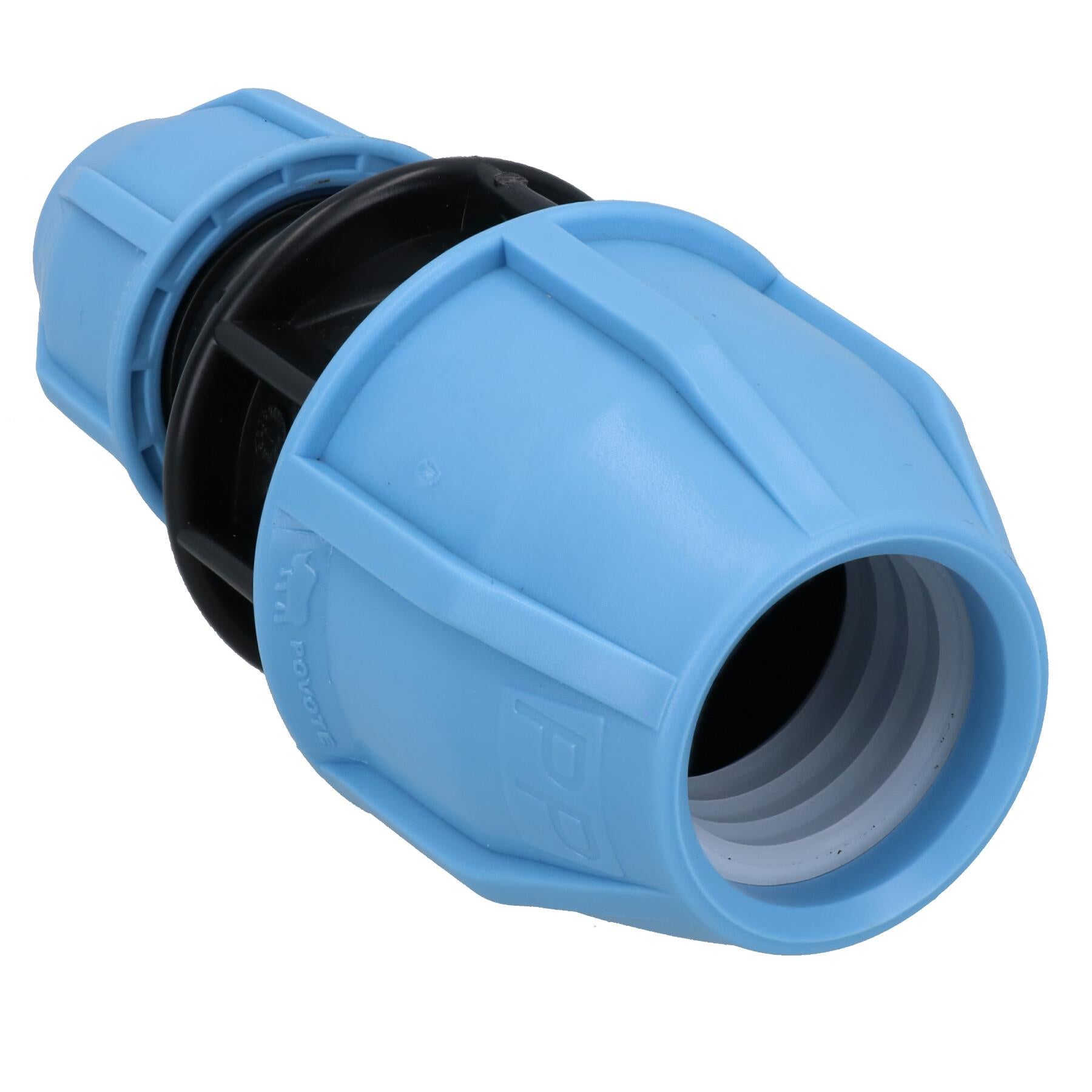 32mm x 20mm MDPE Reducing Coupler Pipe Union Cold Water System Fitting