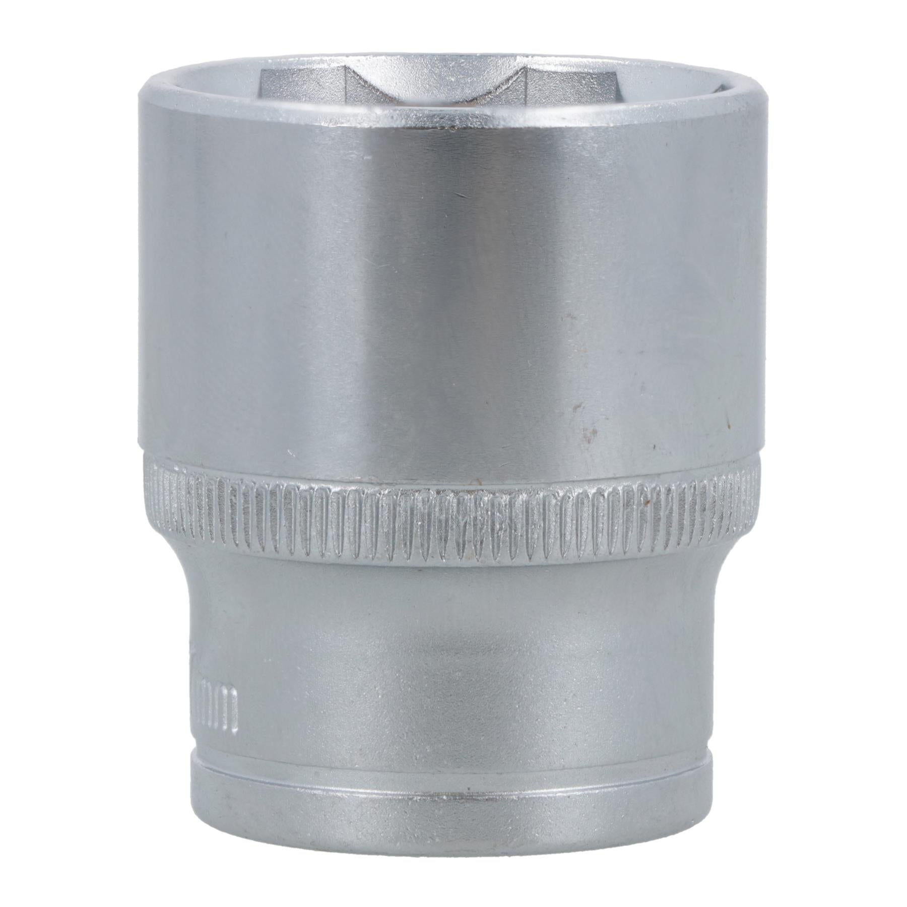 Douille hexagonale simple peu profonde à 6 pans, entraînement 1/2" 27 mm, métrique, Super Lock, Bergen