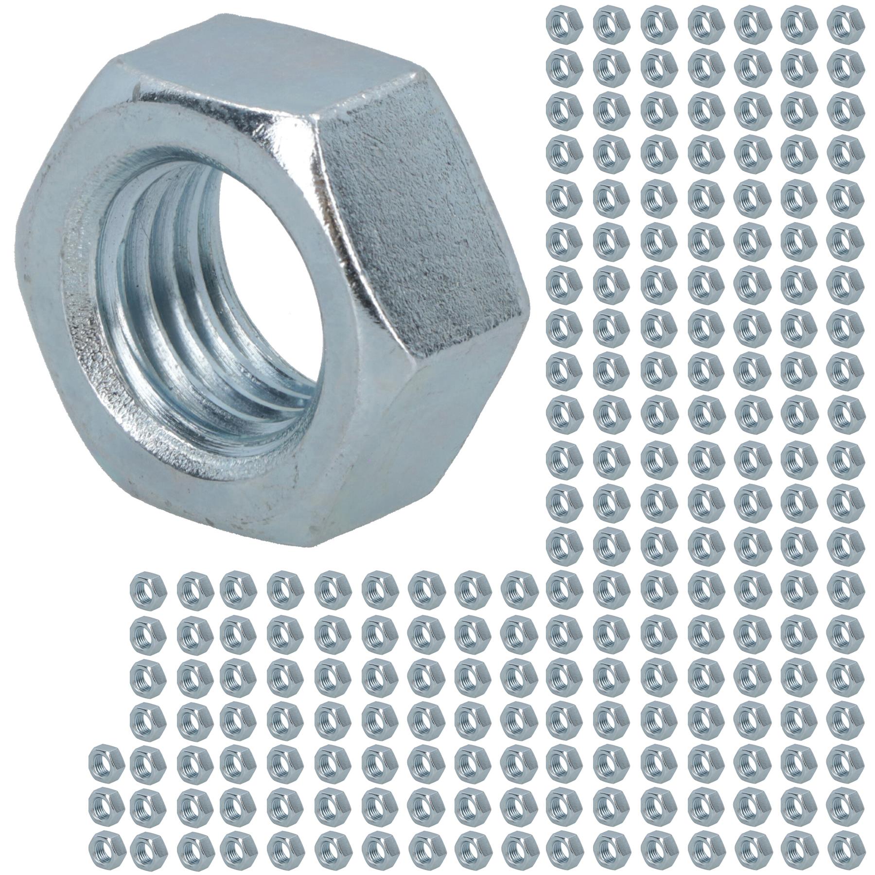 16mm M16 x 2.0mm High Tensile Tow Bar Ball Nuts Zinc Plated Steel Nut Fastener