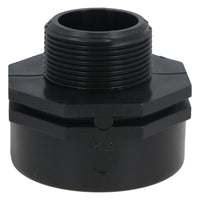 Polypropylene PP Threaded Reducing Socket Female – Male 2in – 1-1/2in BSP