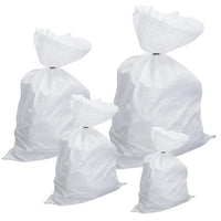 Heavy Duty Woven Polypropylene Bags Builder Sacks Rubble Logs Sand Bags