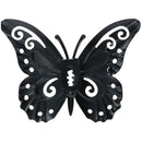 Set of 8 Blue Small Metal Butterflies Garden/Home Wall Art Ornament