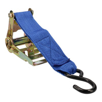 2 Trailer Car Recovery Trailer Ratchet Lashing Tie Down Strap 750kgs 30ft x 50mm